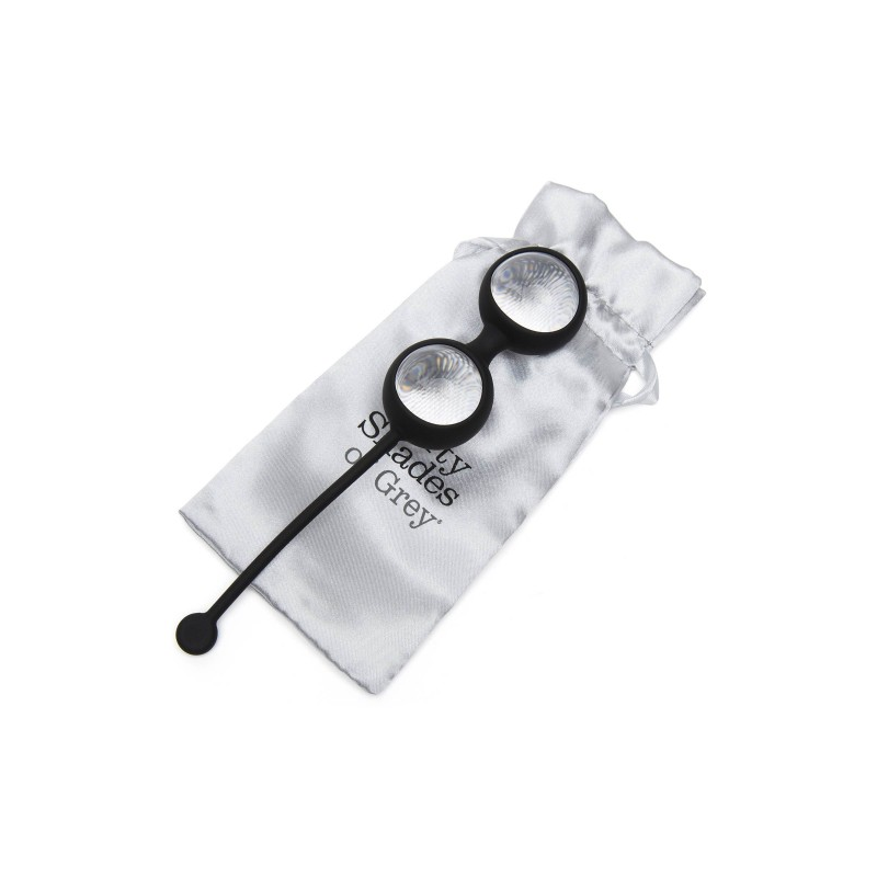 Стеклянные вагинальные шарики Shades of Grey Inner Goddess Glass Pleasure