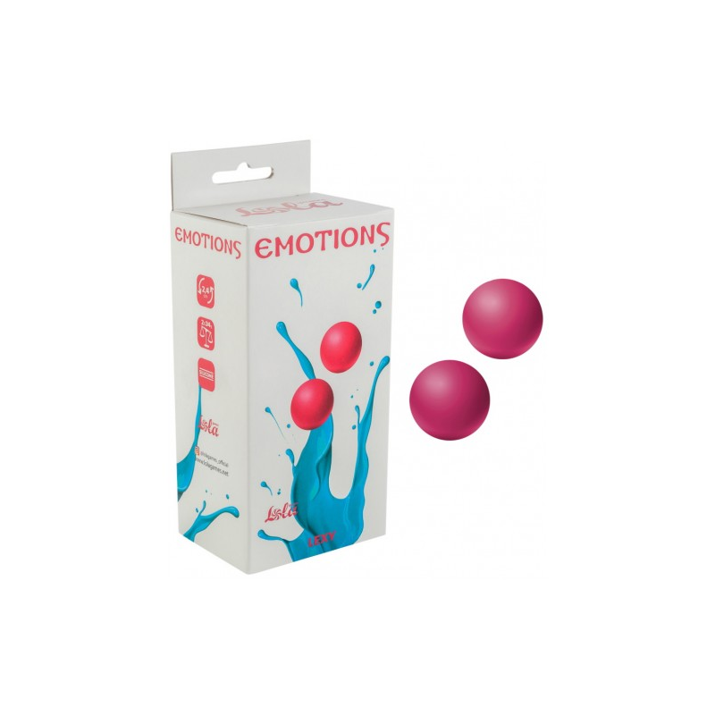 Вагинальные шарики без сцепки Emotions Lexy Large розовые