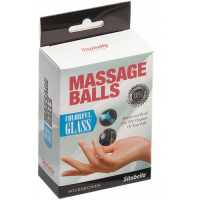 Стеклянные вагинальные шарики Sitabella Massage Balls Colorfil Glass