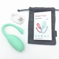 Смарт-вибратор и тренажер Кегеля с Bluetooth-управлением Magic Motion Fugu зеленый