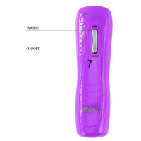 Вагинальные шарики с 7 функциями вибрации фиолетовые