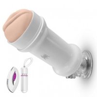 Мастурбатор с беспроводной вибрацией Spider Man Hands Free белый