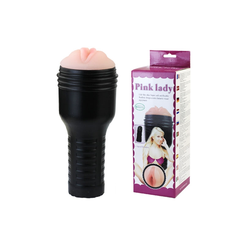 Мастурбатор вагина в колбе Pink Lady
