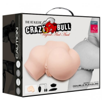 Реалистичный мастурбатор Crazy Bull вагина и попка с вибрацией