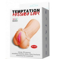 Компактный мастурбатор-вагина с интересным дизайном Passion Lady
