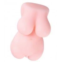 Реалистичный мастурбатор с большой грудью Toyfa Juicy Pussy Babycakes