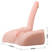 Вагина и фаллос с вибрацией и ротацией Male Cock and Vagina