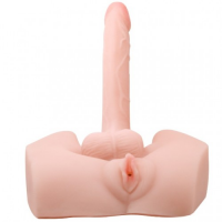 Вагина и фаллос с вибрацией и ротацией Male Cock and Vagina