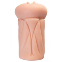 Реалистичный мастурбатор-вагина Olive Xise с лубрикантом в комплекте