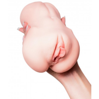 Реалистичный мастурбатор с эффектом двойной кожи Adel Kokos Edition