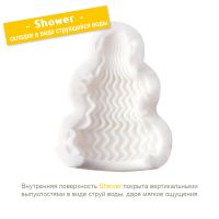 Мастурбатор Pucchi Shower Mensmax белого цвета