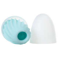 Мастурбатор-яичко Svakom Hedy голубой, 14 см