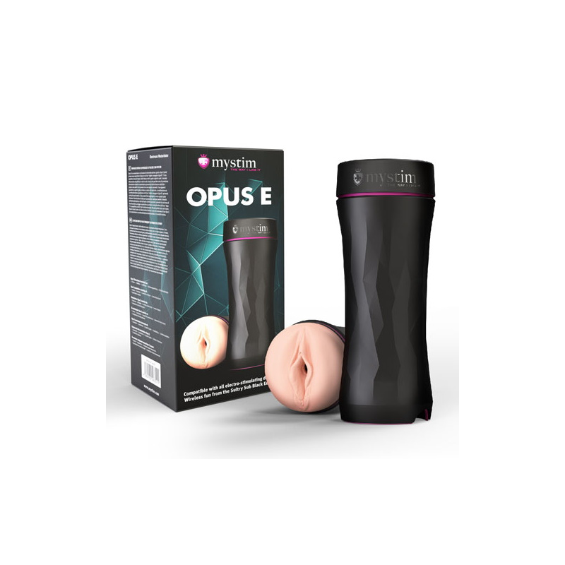 Электро мастурбатор Mystim Opus E вагина (Ист-к импульсов приобретается отдельно)
