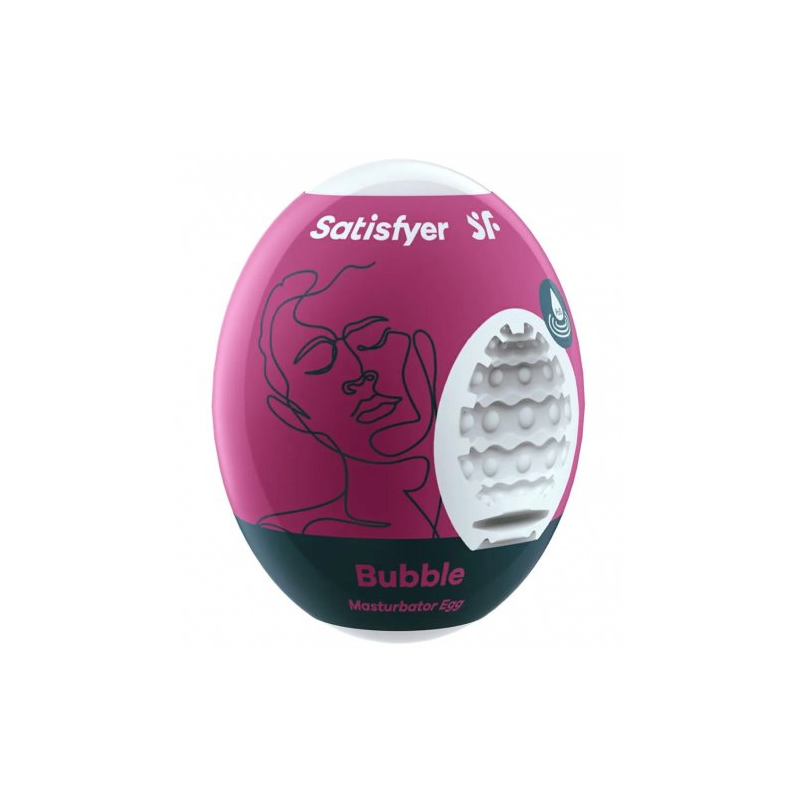 Яйцо-мастурбатор Satisfyer Eggs Bubble