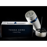 Мастурбатор с имитацией орального секса Tenga Aero Cobalt Ring
