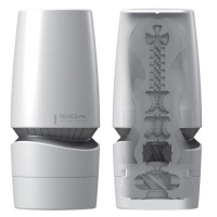 Мастурбатор с имитацией орального секса Tenga Aero Silver Ring