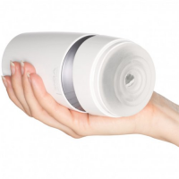 Мастурбатор с имитацией орального секса Tenga Aero Silver Ring