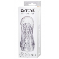 Прозрачный мастурбатор A-Toys Jelf