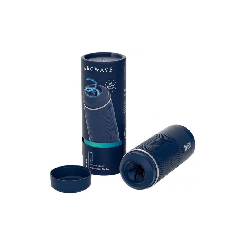 Мастурбатор с контролем всасывания ArcWave Pow синий