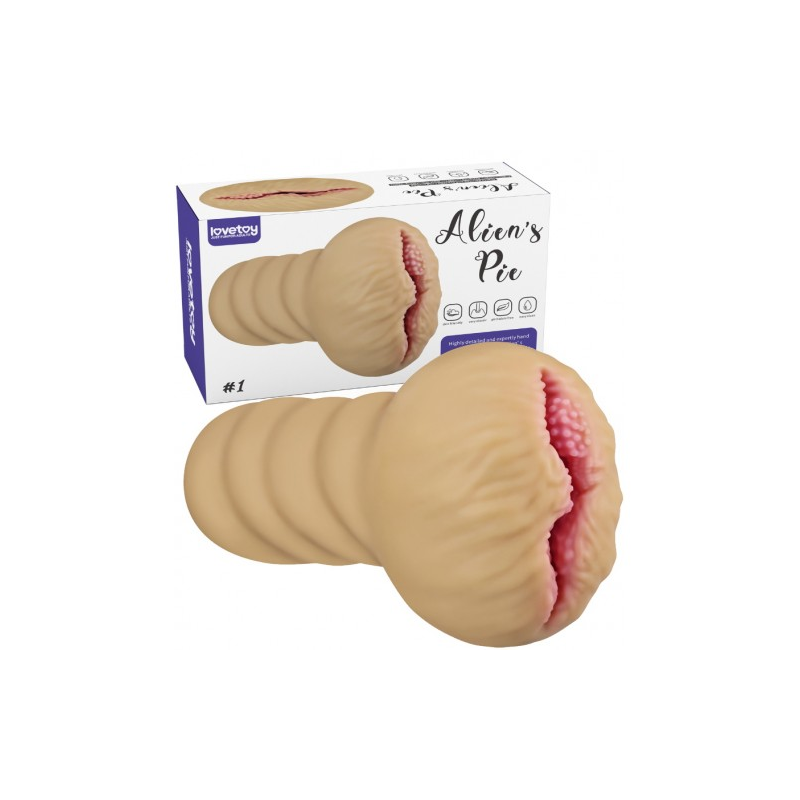 Рельефный мастурбатор Aliens Pie Masturbator 1