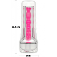 Прозрачный мастурбатор светящийся в темноте Lumino Play Pink Glow Masturbator