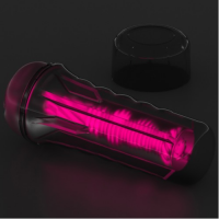 Прозрачный мастурбатор светящийся в темноте Lumino Play Pink Glow Masturbator