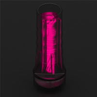 Прозрачный мастурбатор светящийся в темноте Lumino Play Pink Glow Masturbator