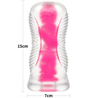 Светящийся в темноте мастурбатор Lumino Play Pink Glow Masturbator