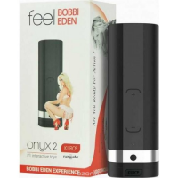 Интерактивный мастурбатор для секса на расстоянии Kiiroo Onyx 2 Bobbi Eden