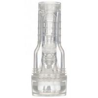 Прозрачная вагина-мастурбатор Fleshlight Crystal Go Torque