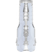 Прозрачная вагина-мастурбатор Fleshlight Crystal Go Torque