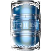 Двусторонний мастурбатор Fleshlight Quickshot Alien синий