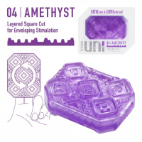 Мастурбатор Tenga Uni Amethyst фиолетовый