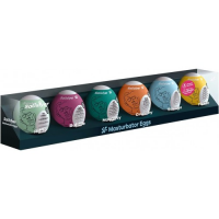 Набор яиц-мастурбаторов Satisfyer Masturbator Eggs Set 6 шт