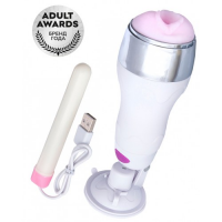 Реалистичный мастурбатор на присоске A-Toys by Toyfa Pany 25 см