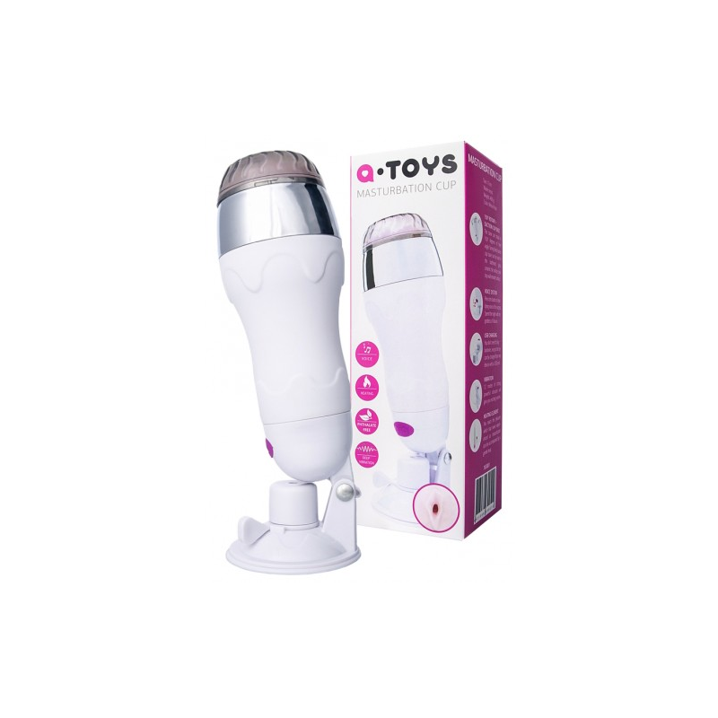 Реалистичный мастурбатор на присоске A-Toys by Toyfa Pany 25 см