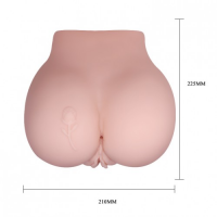 Мастурбатор вагина с розочкой  двойной вибрацией