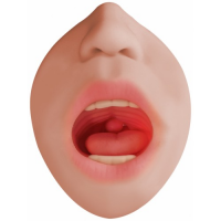 Мастурбатор ротик с зубками Satisfaction Hot Baby