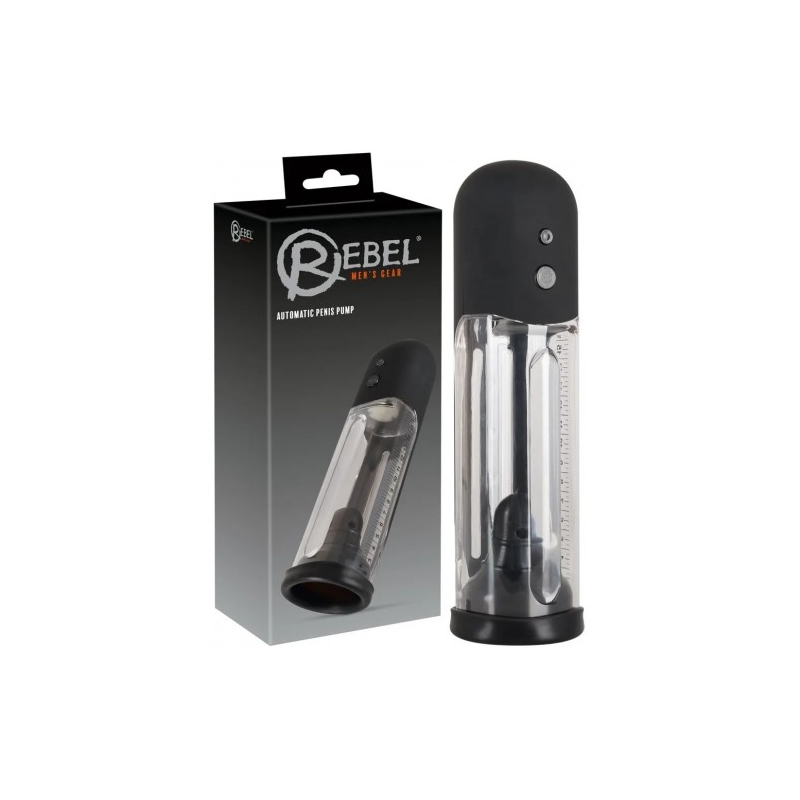 Автоматическая вакуумная помпа для пениса Rebel Automatic Pump