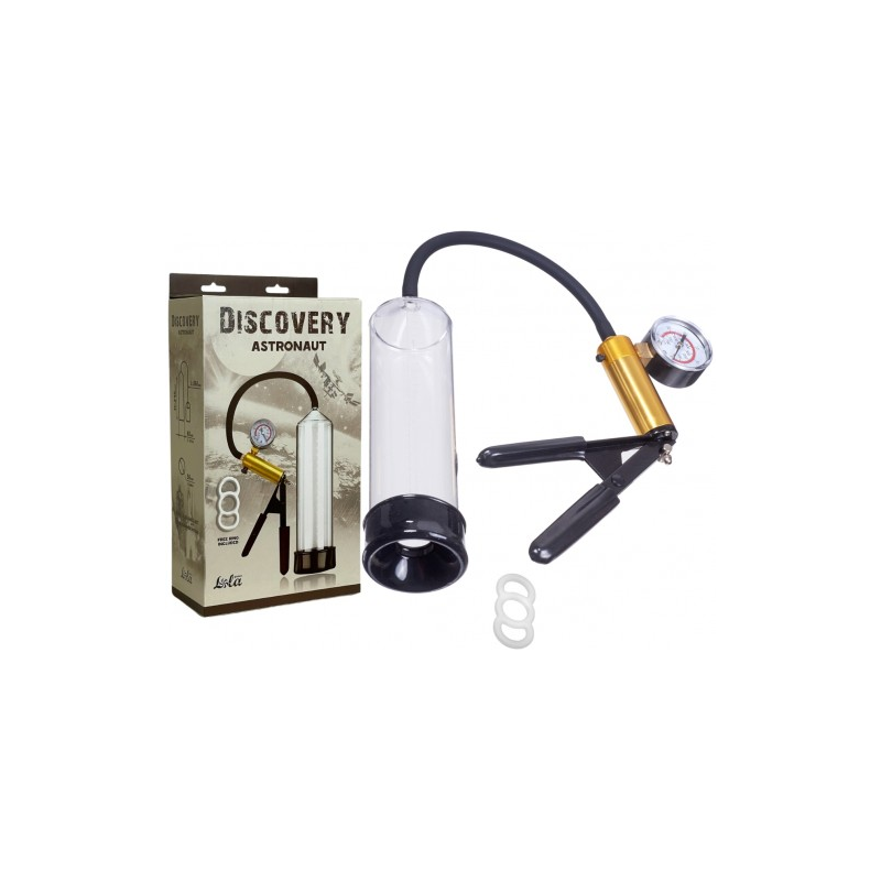 Вакуумная помпа с монометром Discovery Astronaut