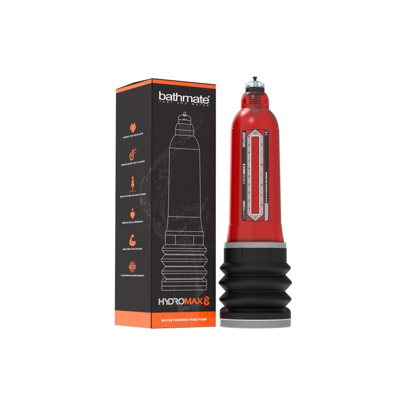 Гидропомпа Bathmate HydroMax8 Brilliant красная