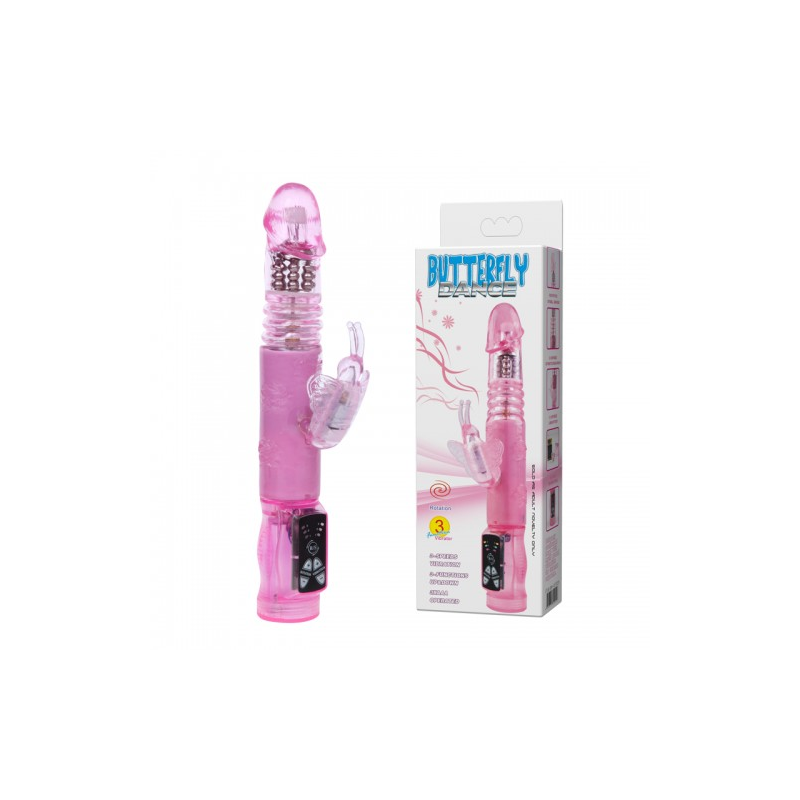 Массажер с поступательным движением Танец Бабочки (без вибрации)
