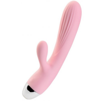 Перезаряжаемый вибратор с пульсацией и функцией нагрева Jos Milly