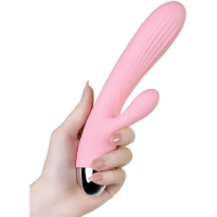 Перезаряжаемый вибратор с пульсацией и функцией нагрева Jos Milly