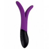 Двойной фиолетовый вибростимулятор Alien с 9 функциями вибрации