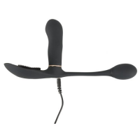 Вибратор с тройной стимуляцией на дистанционном управлении Go Gasm Pussy & Ass