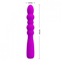 Многофункциональный вибратор Monroe пурпурный