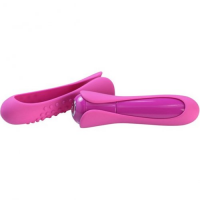 Классический мощный вибратор со сменными насадками