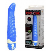 Хай-тек вибратор The Realistic Cock синий