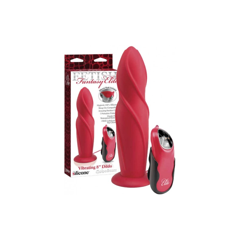 Универсальный вибратор на присоске с пультом управления Pipedream Fetish